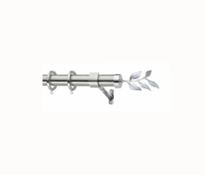 Корниз телескопичен 110см-200см сив