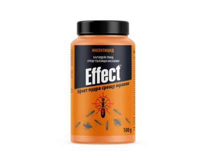Пудра против мравки, хлебарки и други насекоми 100 гр Effect 