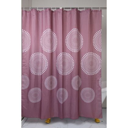 Душ завеса за баня в комплект с кукички 180x200 ICSC 195SC