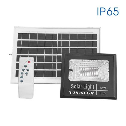 Прожектор със соларен панел ISOLA LED 30W 350LM 6400K IP65