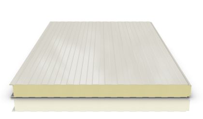 Стенен сандвич панел PU 40mm RAL9002