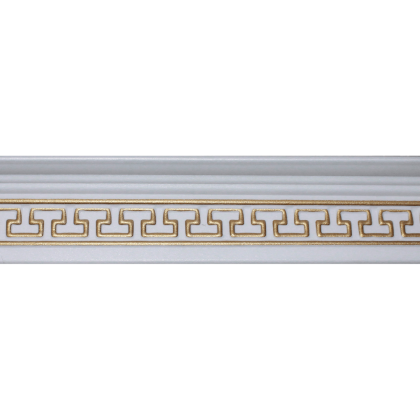 Декоративен корниз XPS  M17 Retro White Gold 80мм х 60мм х 2м