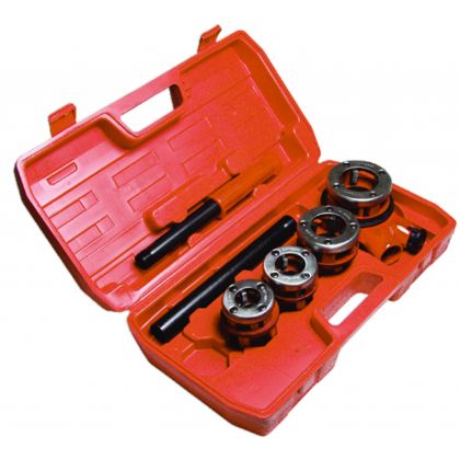 Винторезка комплект 4 глави 1/2"-1 1/4" GD