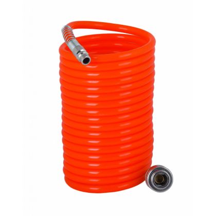 Маркуч за компресор  ø8x12mm 15m с бързи връзки 1/4"M&F RD
