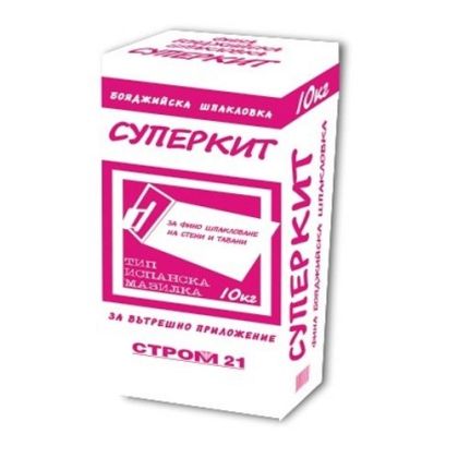  Фина бояджийска шпакловка СУПЕР КИТ 5кг