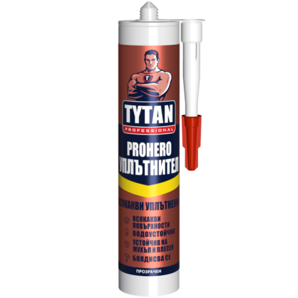Монтажен хибриден уплътнител Tytan Prohero прозрачен