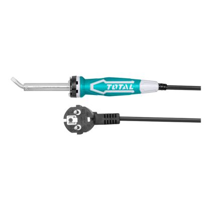 Поялник електрически TOTAL Industrial извит накрайник 60 W
