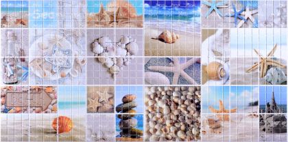 Панел PVC 0,4 MOSAIC-SEA SHORE 0.956x0.48