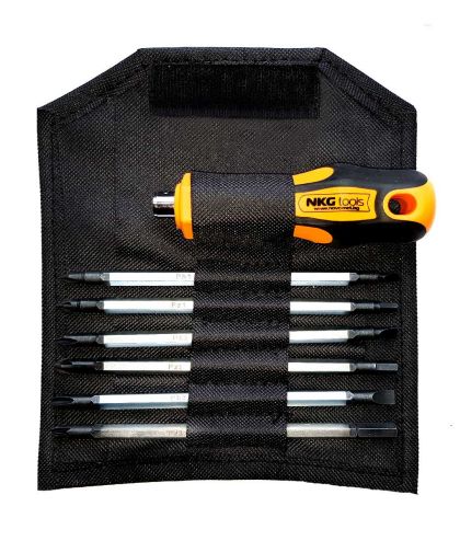 Отвертка комплект с накрайници 12 в 1 NKG tools