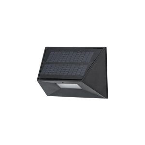Соларен LED стенен осветител 3.7V 1200mAH 0.5W 40LM IP65 3000K 