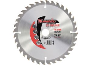 Диск за рязане на дърво 160 х 20 mm 24 зъба преходна втулка 16/20 MTX