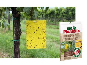 Лепящи Bio Plantella жълти листове против насекоми и вредители 10 броя