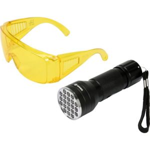 Комплект LED UV фенер и очила VOREL 21 LED