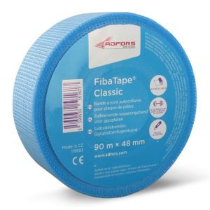 Лента за гипсокартон синя /мрежа/ 48 х 90м Fiba tape classic