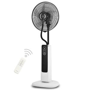 Вентилатор с водна мъгла 16'' Muhler MF-1679RC 75W LED дист. упр-е