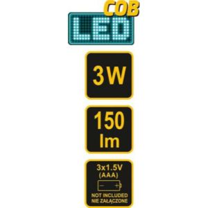 Челник LED VOREL 3 W 150 lm