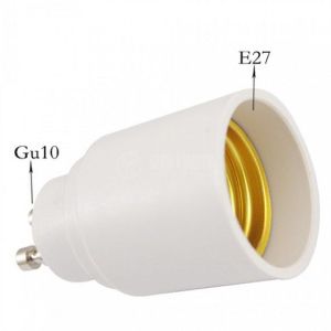 Преходник  фасунга GU10 - E27