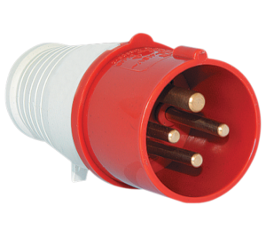 Щепсел евро подв. 32А IP44 3P+E 400V