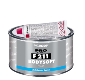 Кит Body полиестерен за автомобили 0.25 кг бежов 211 Bodysoft 2K
