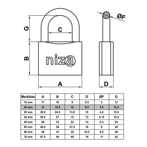 Катинар мод. NIZA 60мм